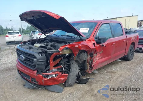 2023 Ford F-150 Xlt z USA, uszkodzony, nr VIN 1FTEW1EP6PKE47429